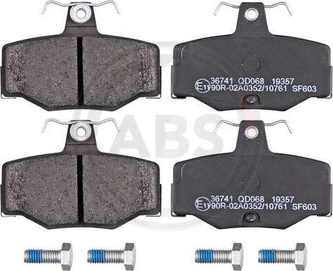 Тормозные колодки ABS. Артикул 36741