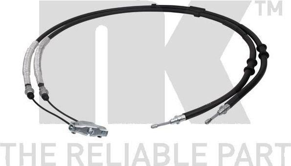 Трос ручника (тросик ручного тормоза) NK. Артикул 9036157