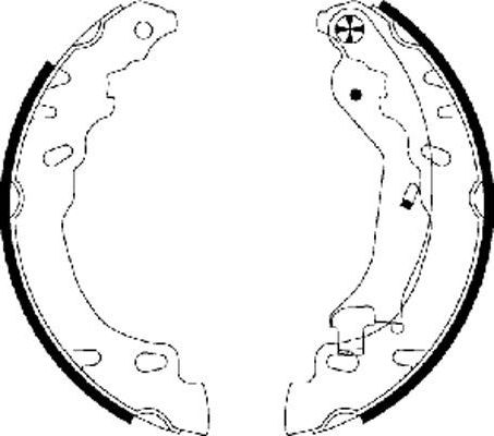 Тормозные колодки Textar задние для Fiat Panda II 2003-2010. Артикул 91064600