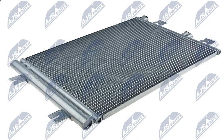 Радиатор кондиционера (конденсатор) NTY (алюминий). Артикул CCS-RE-016