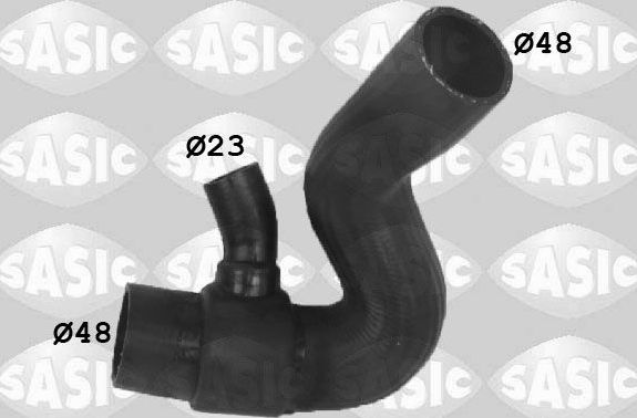 Патрубок интеркулера Sasic для Audi A4 I (B5) 1995-2001. Артикул 3336111