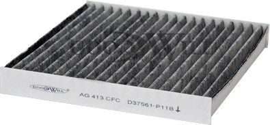 Салонный фильтр GoodWill. Артикул AG 413 CFC