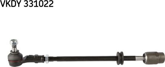 Рулевая тяга поперечная (в сборе) SKF. Артикул VKDY 331022