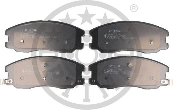 Тормозные колодки Optimal. Артикул BP-12362