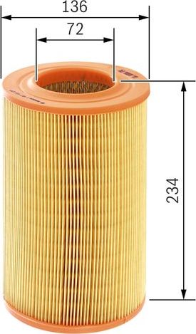 Воздушный фильтр Bosch. Артикул 1 457 433 154