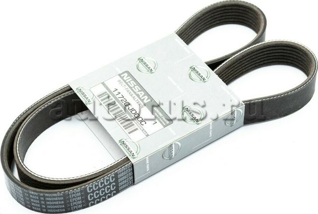 Приводной ремень поликлиновой Nissan. Артикул 11720JD00C