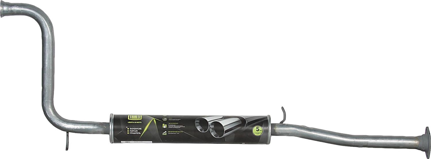 Глушитель (средняя часть) Trialli. Артикул EAM 0102