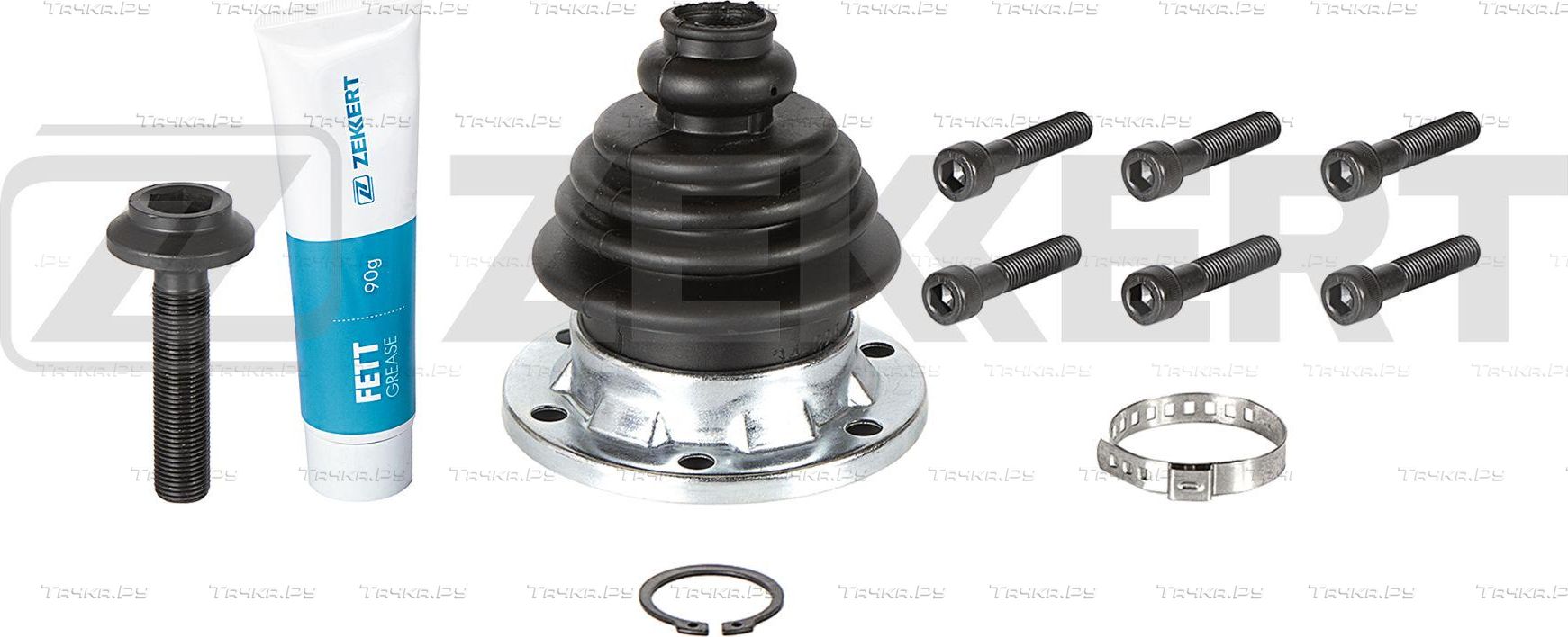 Пыльник ШРУСа внутренний Zekkert передний/задний для Volkswagen Passat B5 1996-2005. Артикул SM-1092S