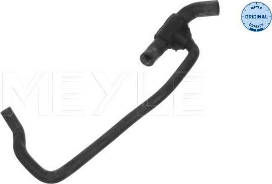 Патрубок радиатора (системы охлаждения) Meyle (EPDM (Этилен-пропиленовый каучук)) для SEAT Ibiza II 1994-1996. Артикул 119 121 0010