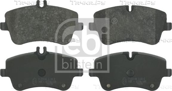 Тормозные колодки Febi Bilstein. Артикул 16378