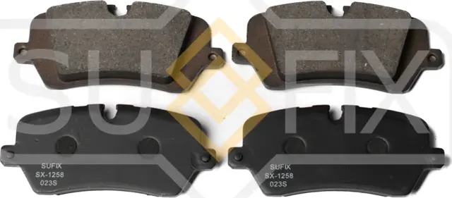 Колодки тормозные дисковые | зад прав/лев | (Sufix). Артикул SX-1258