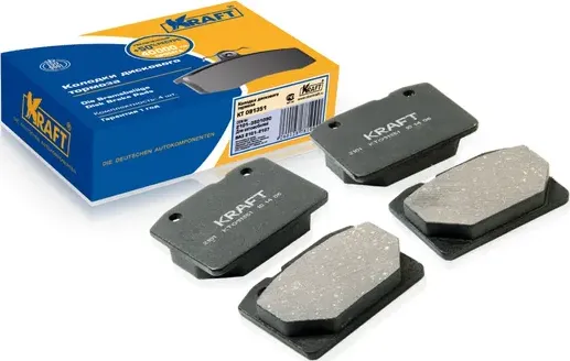 Колодки тормозные ВАЗ 2101 перед. (Kraft). Артикул KT091351