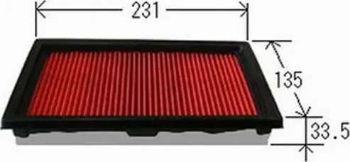 Фильтр воздушный (Azumi). Артикул A22011