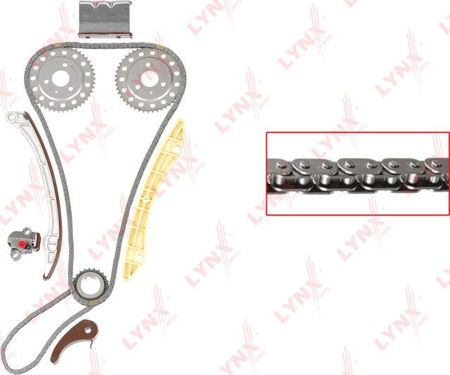 Цепь ГРМ LYNXauto для Chevrolet Epica I 2006-2011. Артикул TK-0077