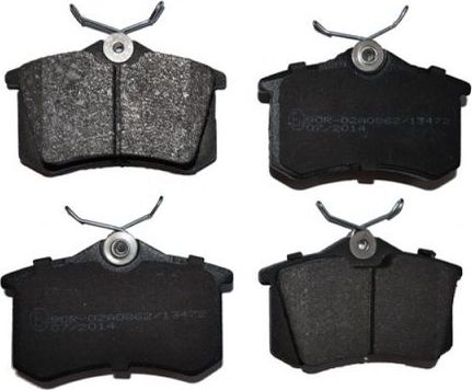 Тормозные колодки ASAM задние для Audi A3 I (8L) 1996-2003. Артикул 71306