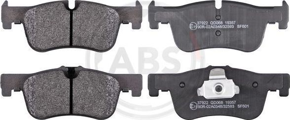 Тормозные колодки ABS передние для BMW 2 F22 2014-2026. Артикул 37922