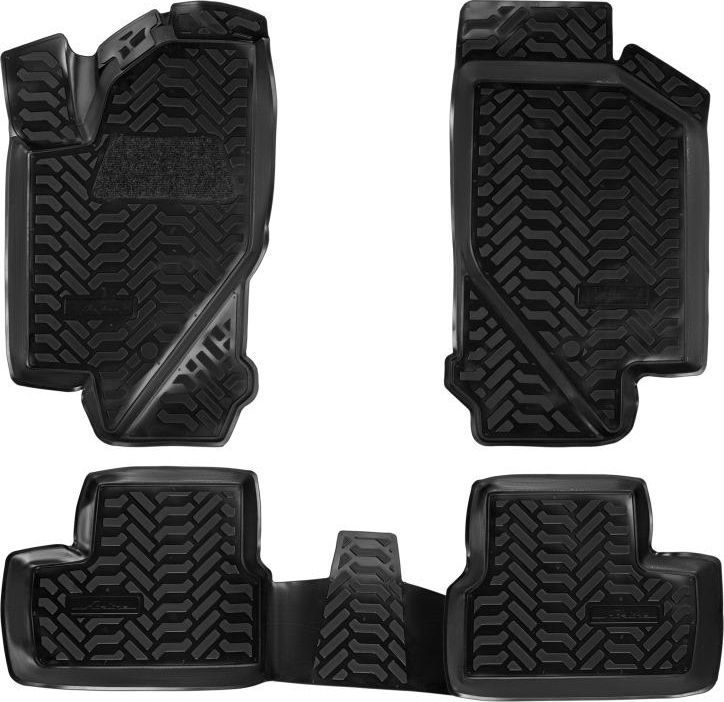 Коврики Airline 3D с высоким бортиком для салона Lada Granta I 2011-2026. Артикул ACM-PS-02