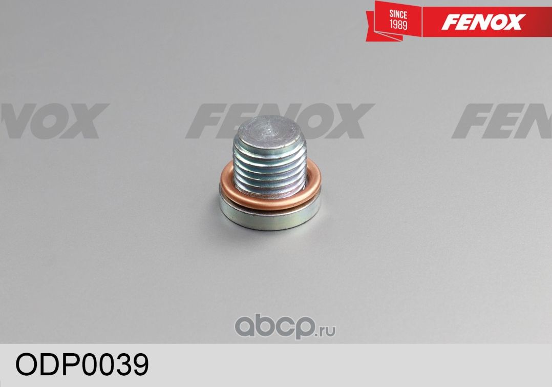 Пробка резьбовая RENAULT LOGAN/MEGANE/CITROEN/PEUGEOT 206/307 (Fenox). Артикул ODP0039