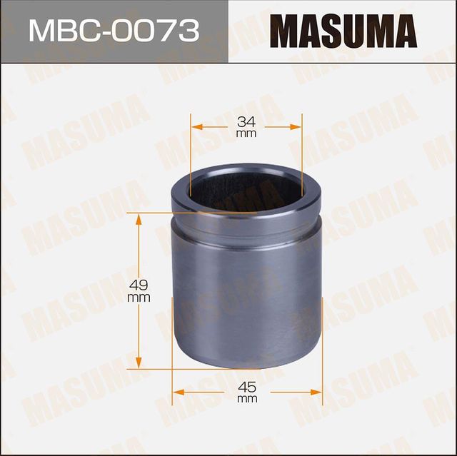 Поршень тормозного суппорта Masuma. Артикул MBC-0073