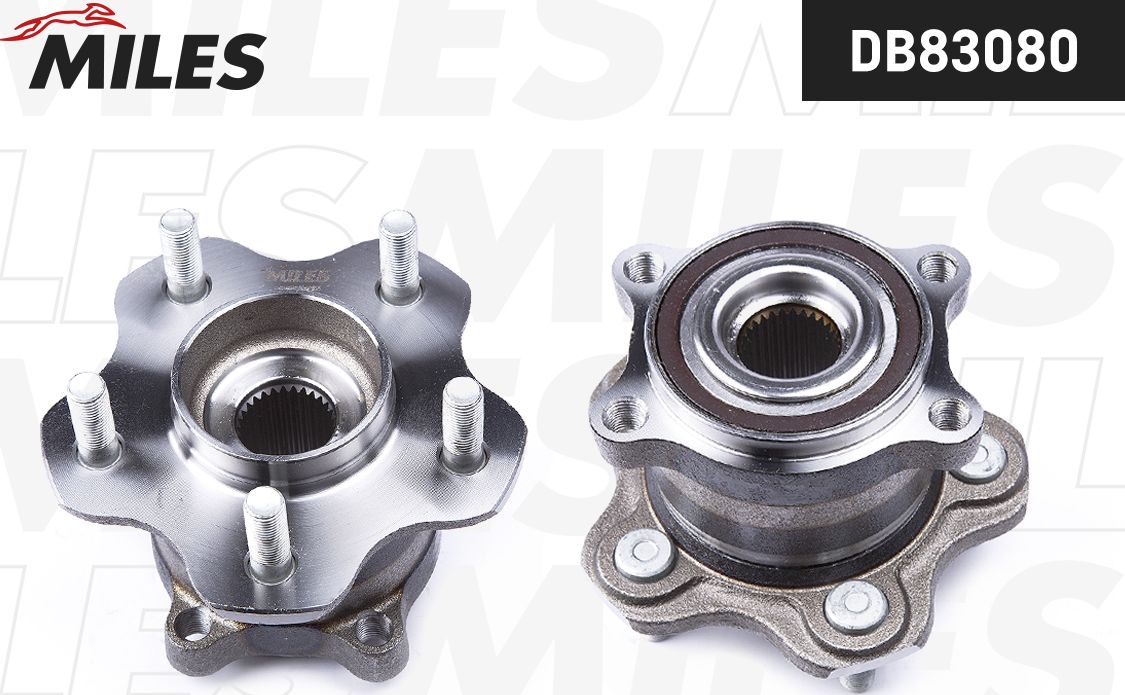 Ступица колеса с интегрированным подшипником Miles. Артикул DB83080