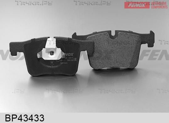 Тормозные колодки Fenox передние для BMW 3 VI (F3x) 2011-2026. Артикул BP43433