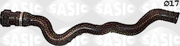 Патрубок системы охлаждения (радиатора) Sasic правый для Renault Clio II 1998-2008. Артикул SWH4316