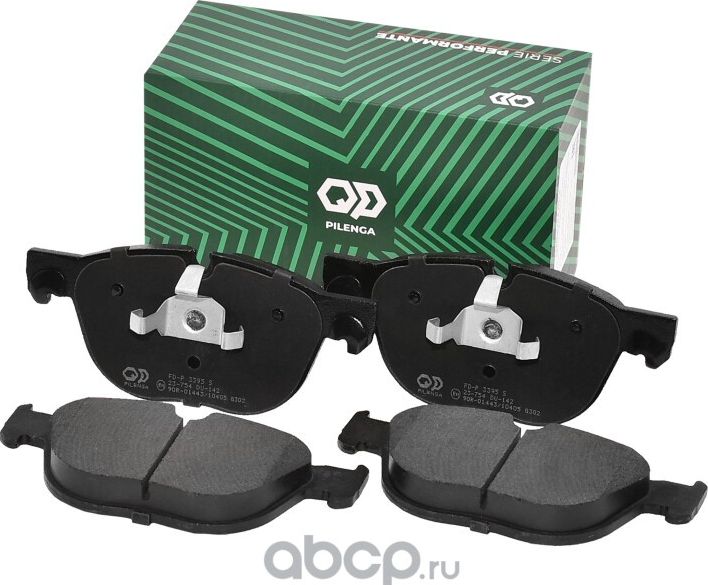 Колодки тормозные дисковые передние Performante (Pilenga). Артикул FDP3395S