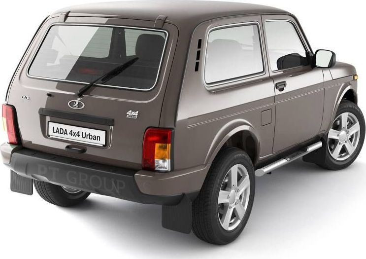 Защита порогов PT Group с накладками d63 (НПС) для Lada 4x4 2121 1995-, 4х4 Urban 2015-2026. Артикул LNI220302