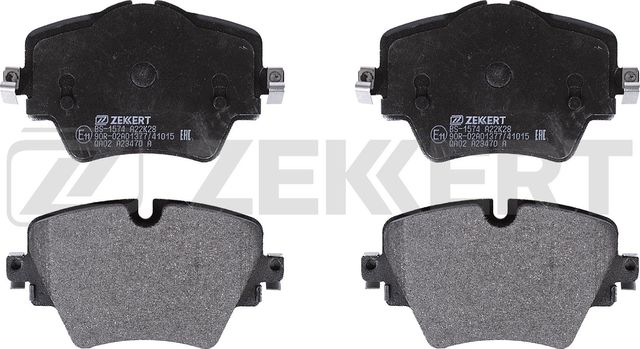 Тормозные колодки Zekkert передние для BMW 5 VII (G30/G31) 2016-2026. Артикул BS-1574