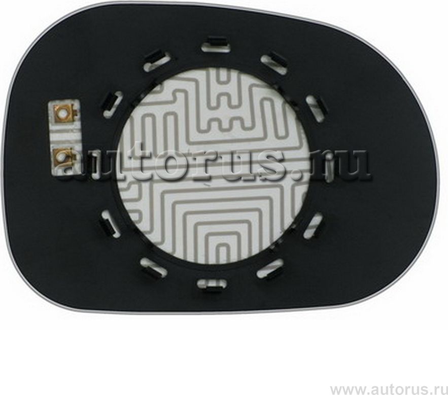 Эл. Зеркальный левый асферический голубой с обогревом (Ergon). Артикул 63340116