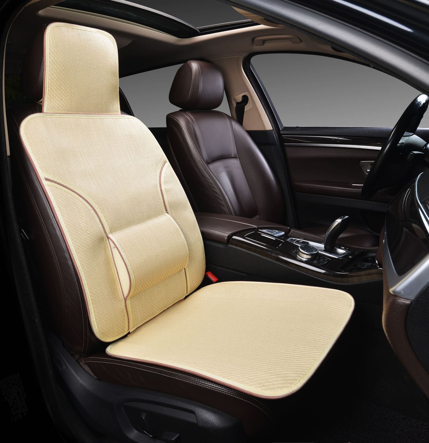 Накидка массажная PSV P2005 плетенный бамбук (Бежевый). Артикул 132757