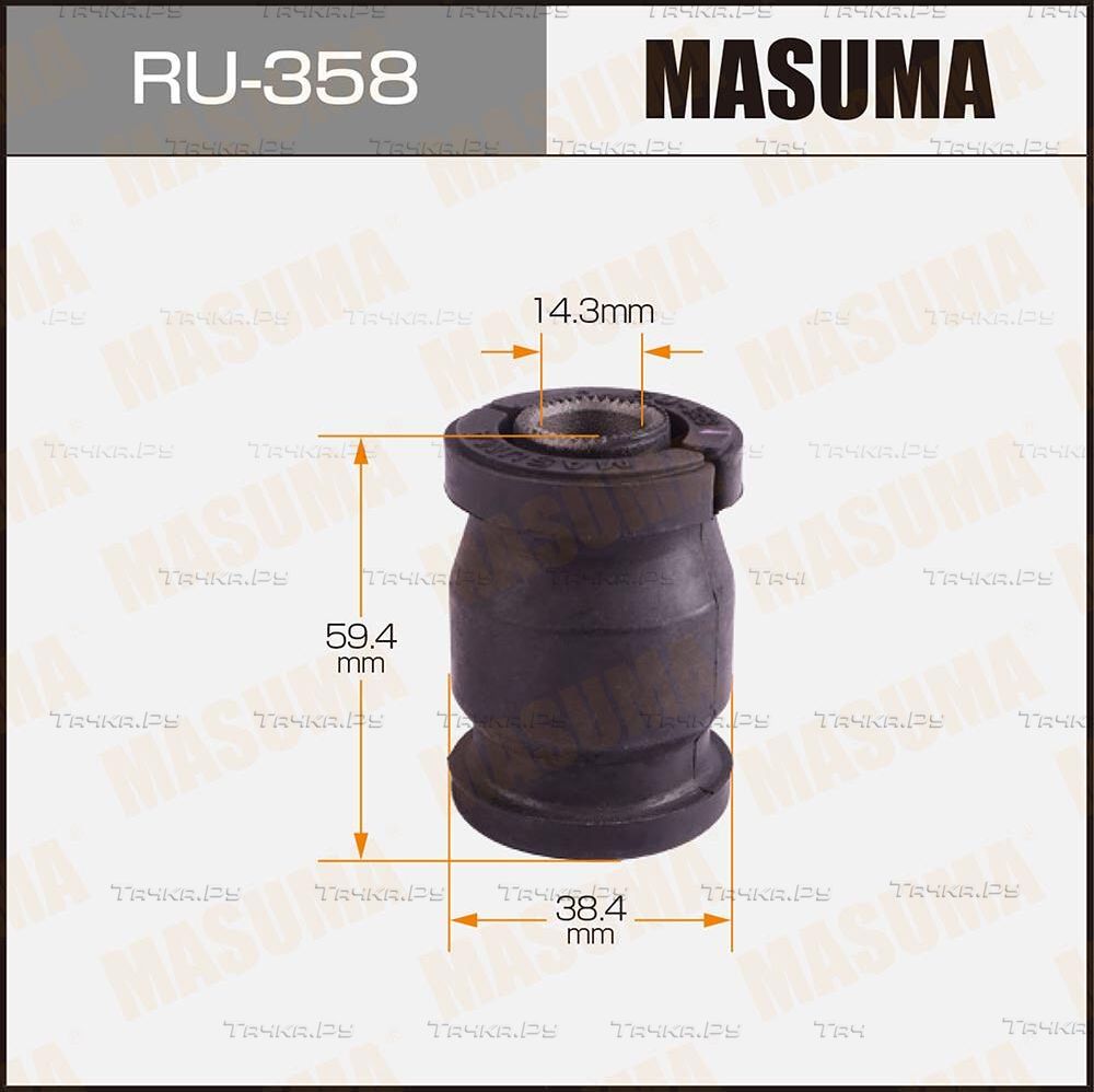 Сайлентблок переднего рычага подвески Masuma. Артикул RU-358