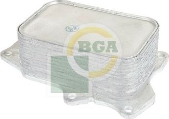 Радиатор масляный (маслоохладитель) для двигателя BGA (алюминий). Артикул CO1421