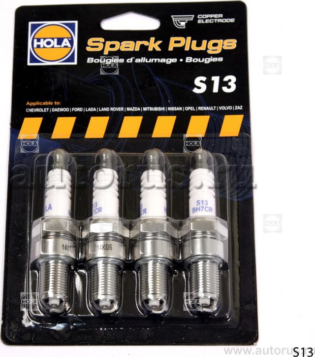 Свеча зажигания HOLA. Артикул S13