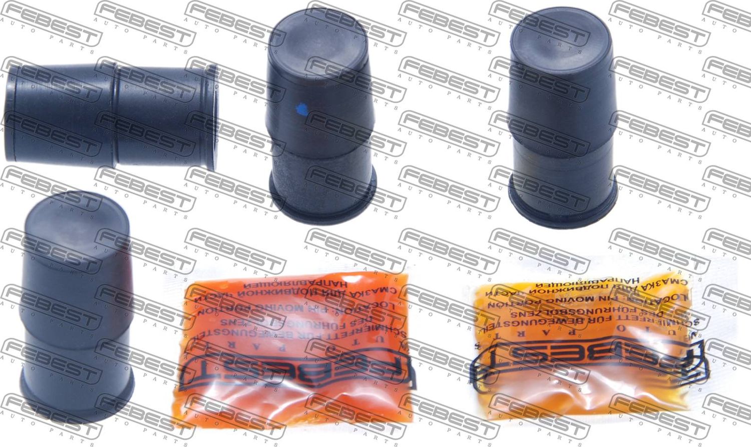 Направляющие тормозного суппорта (комплект) Febest. Артикул 0173-KSP90F