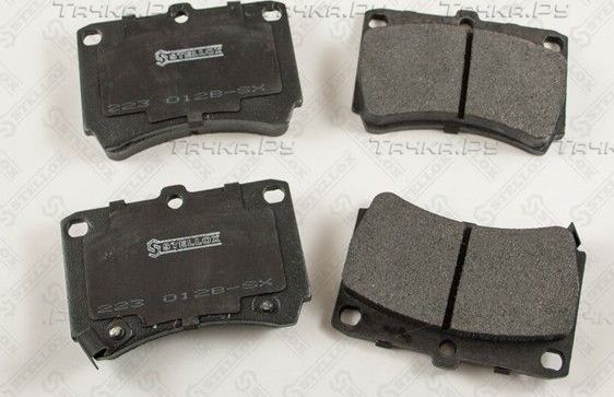 Тормозные колодки Stellox передние для Audi 90 II (B3) 1988-1991. Артикул 223 012B-SX