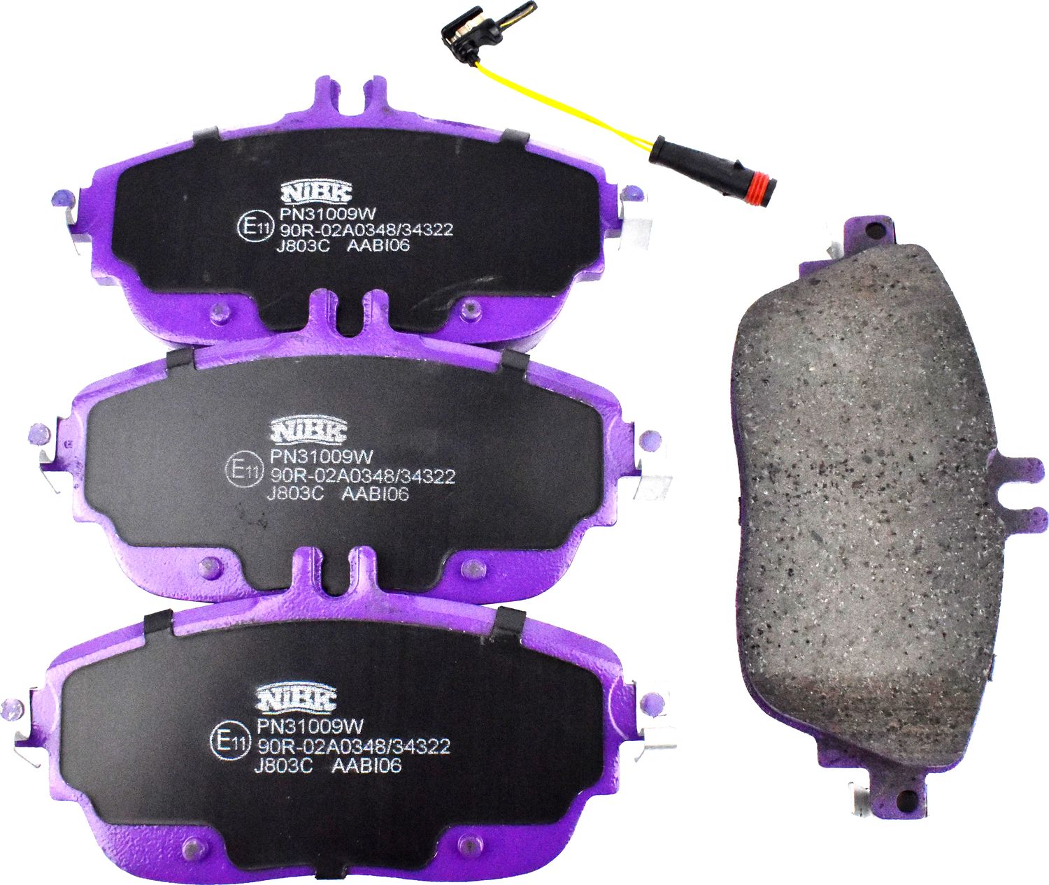 Тормозные колодки NiBK. Артикул PN31009W