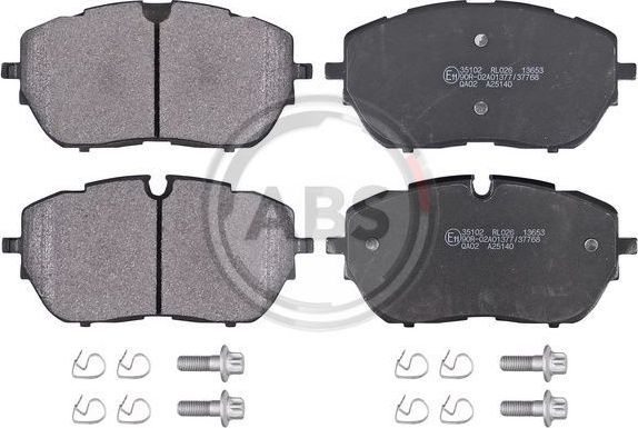 Тормозные колодки ABS. Артикул 35102