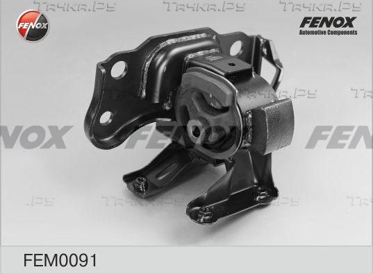 Опора (подушка) двигателя Fenox передняя левая для Toyota Corolla E140, E150 2006-2014. Артикул FEM0091