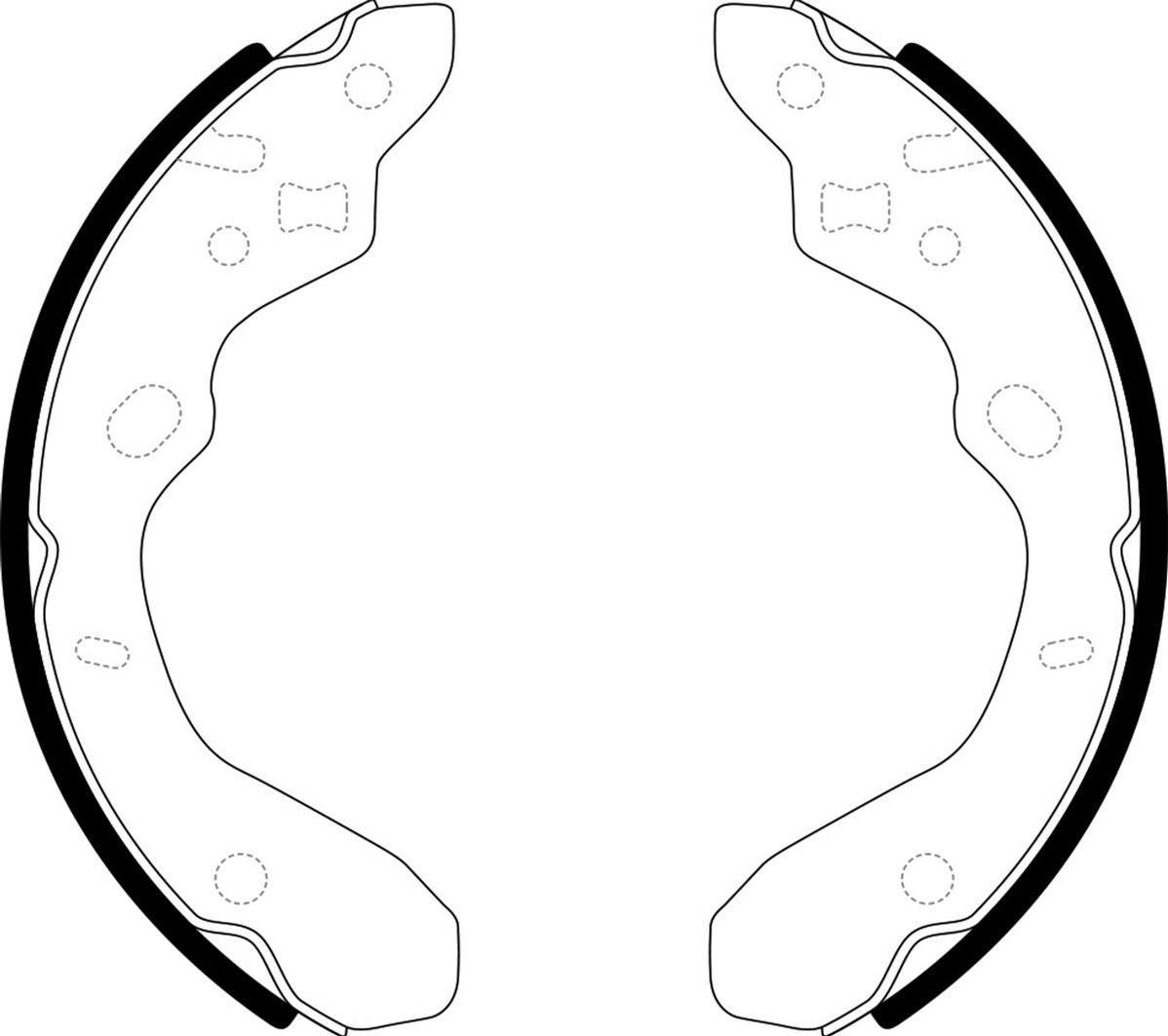 Тормозные колодки NiBK. Артикул FN3394