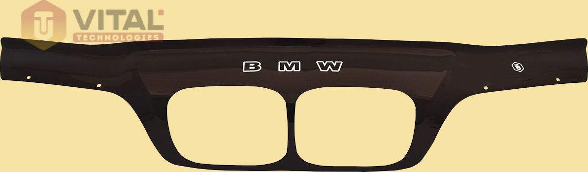 Дефлектор VT52 для капота (c облицовкой радиатора) BMW 5 E39 1995-2004. Артикул BM04VT