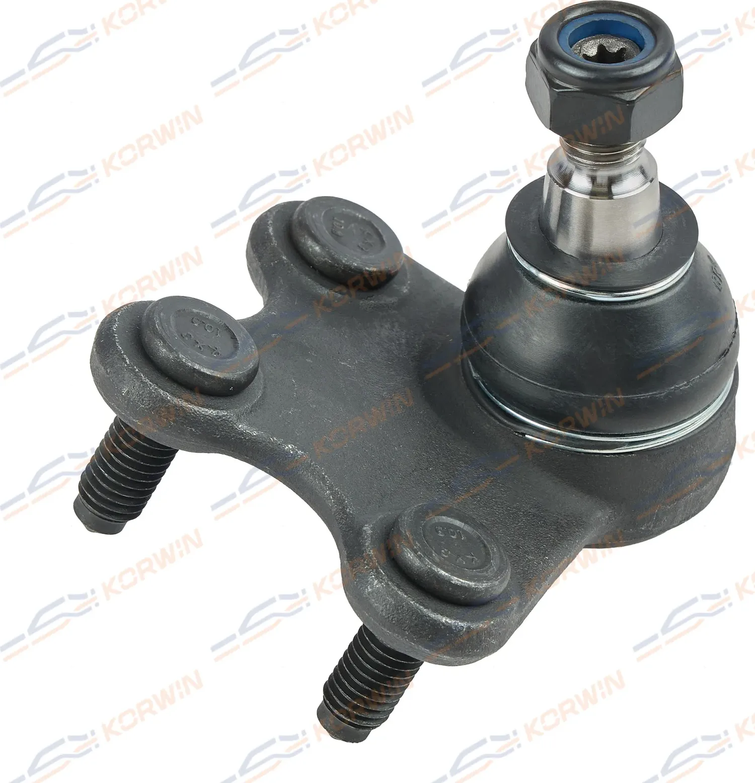 Шаровая опора R SKODA Rapid 2019 гарантия 1 год 30т км) (Korwin). Артикул KWAE0002R