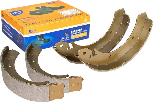 Колодки тормозные HYUNDAI SONATA 96- 2.3 задн. (Kraft). Артикул KT091516