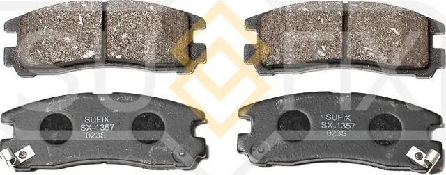 Колодки тормозные дисковые | зад прав/лев | (Sufix). Артикул SX-1357