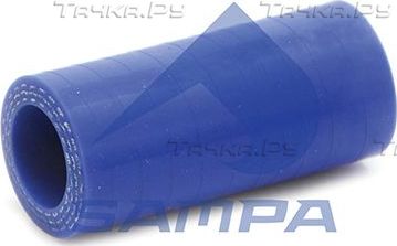Патрубок интеркулера Sampa (Силикон) для Volvo  FM12 1999-2001. Артикул 031.150