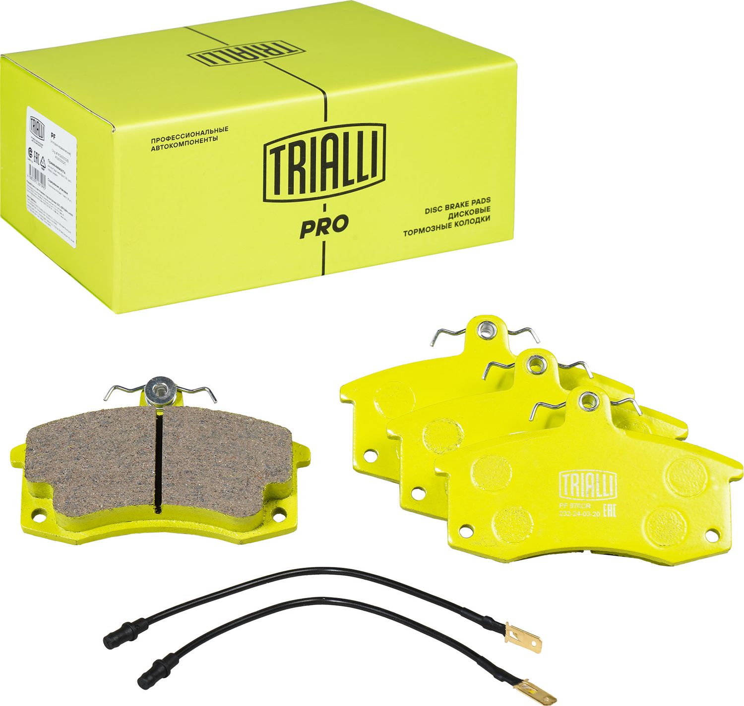 Тормозные колодки Trialli (Керамика). Артикул PF 970CR