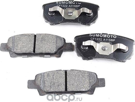 Колодки дисковые (Sumomoto). Артикул SMD6124