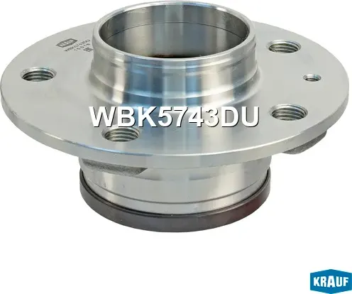 Ступица в сборе AUDI [задн, ABS, Kit] A4 B8(8K2,8K5)B9(8W2,8WC,8W5,8WD)/ A5 B8(8 (Krauf). Артикул WBK5743DU