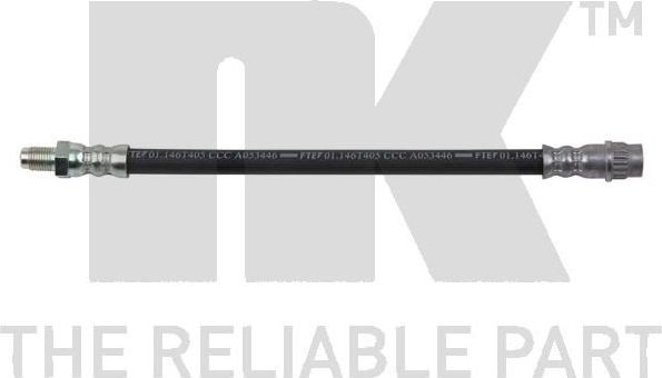 Тормозной шланг NK. Артикул 853683