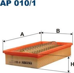 Воздушный фильтр Filtron. Артикул AP 010/1